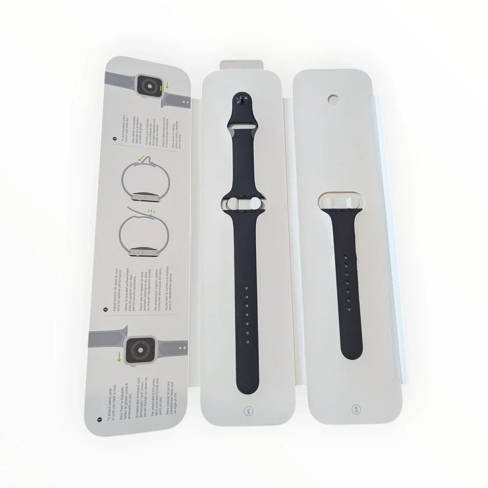 Oo1-O Apple Watch 45mm Sport‎ Band (Demo) - Black 3J606AM/A